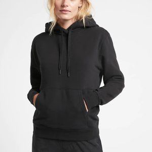 Athleta Black Retroplush Hoodie Medium